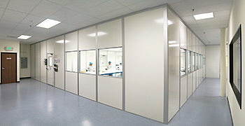 ISO 7 Certified Class 10,000 Cleanroom Assembly Environment